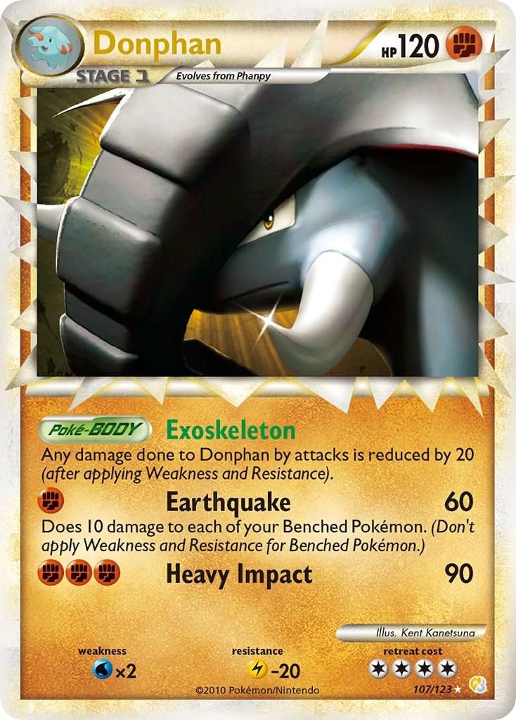 PSA 10 Donphan HeartGold & SoulSilver graded Pokémon card