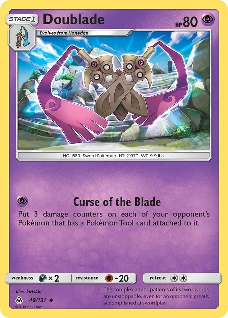 PSA 10 Doublade Forbidden Light graded Pokémon card