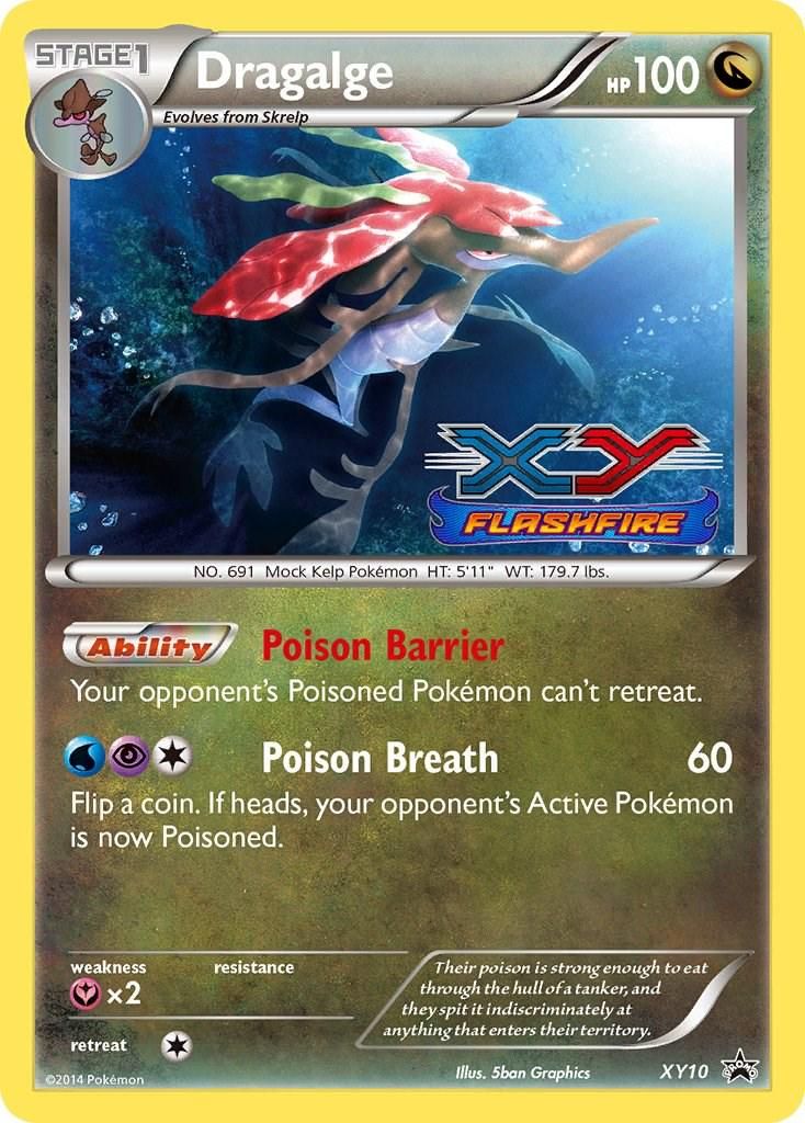 PSA 10 Dragalge XY Primal Clash graded Pokémon card