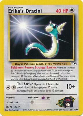 PSA 10 Dratini Gym Heroes graded Pokémon card
