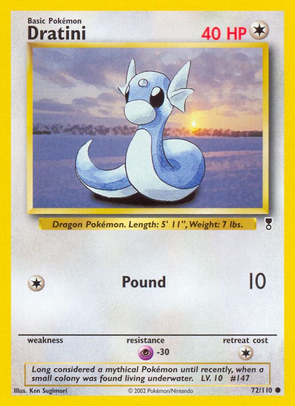 PSA 10 Dratini Legendary Collection graded Pokémon card