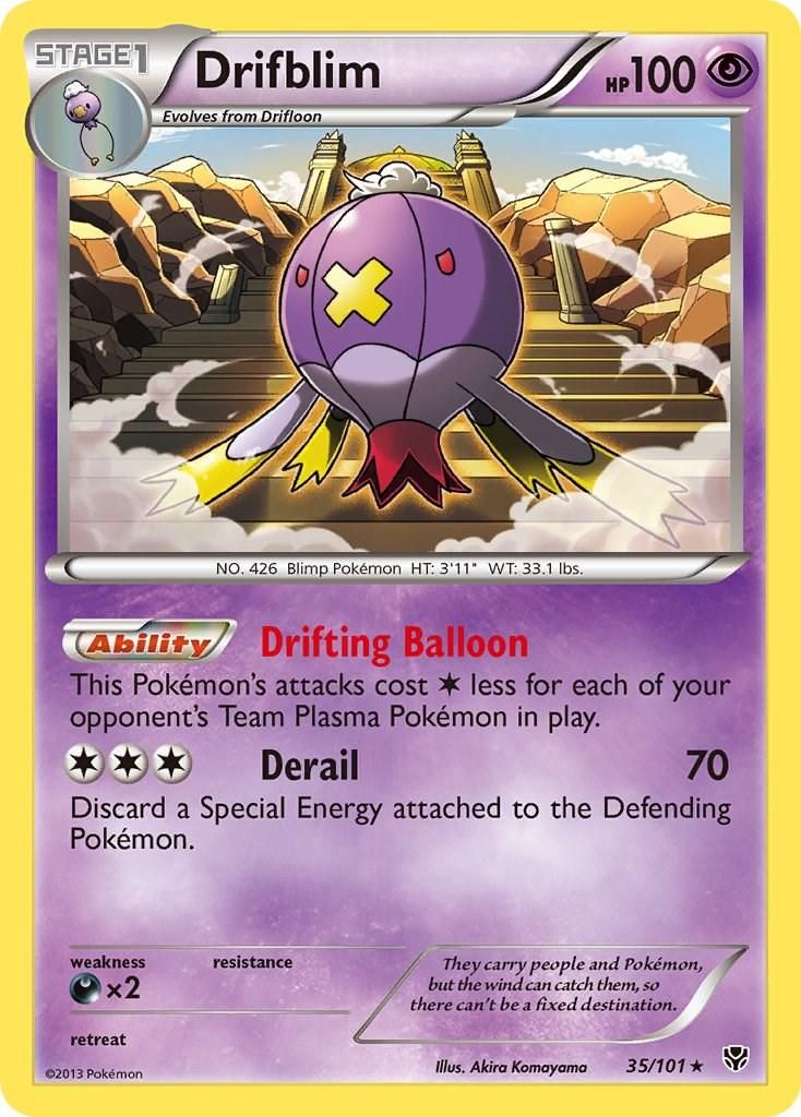 PSA 10 Drifblim Plasma Blast graded Pokémon card