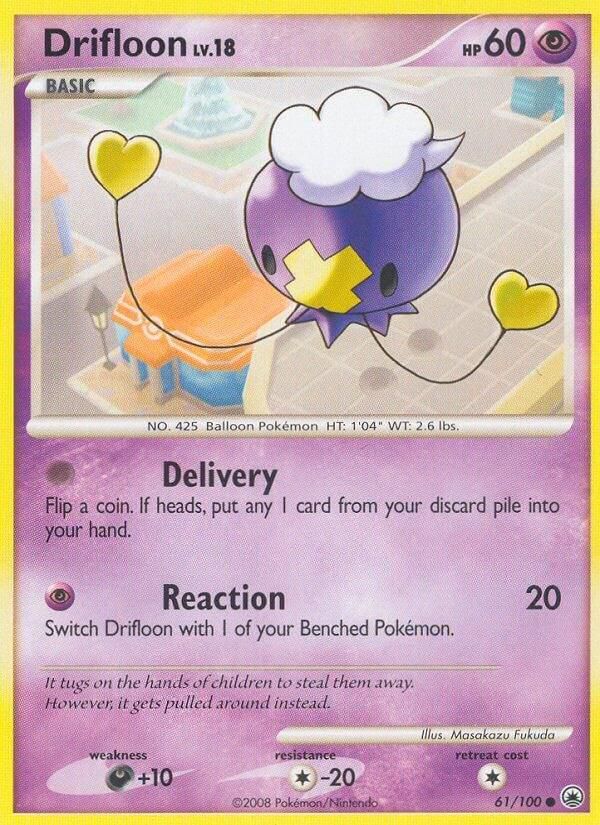 PSA 10 Drifloon Noble Victories graded Pokémon card