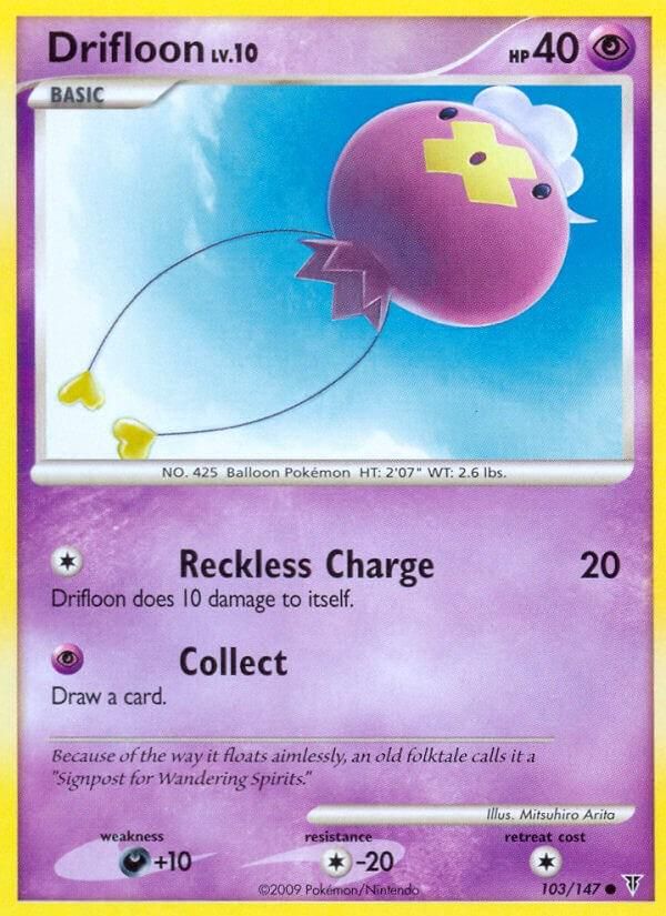 PSA 10 Drifloon Supreme Victors graded Pokémon card