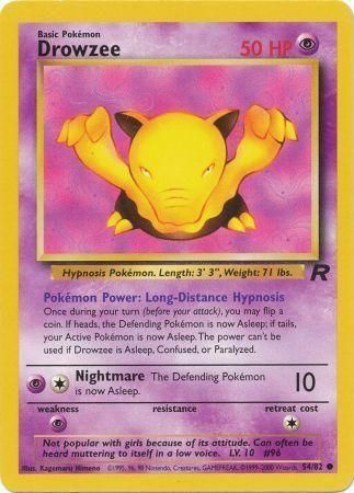 PSA 10 Drowzee Jungle 1st Edition graded Pokémon card