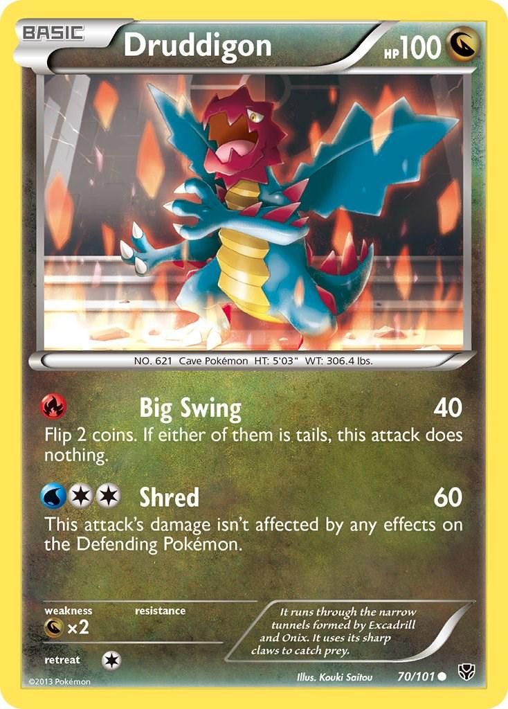 PSA 10 Druddigon Plasma Blast graded Pokémon card