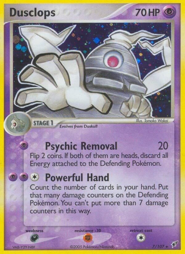 PSA 10 Dusclops Secret Wonders graded Pokémon card