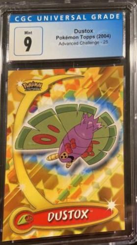 PSA 10 Dustox Mysterious Treasures graded Pokémon card