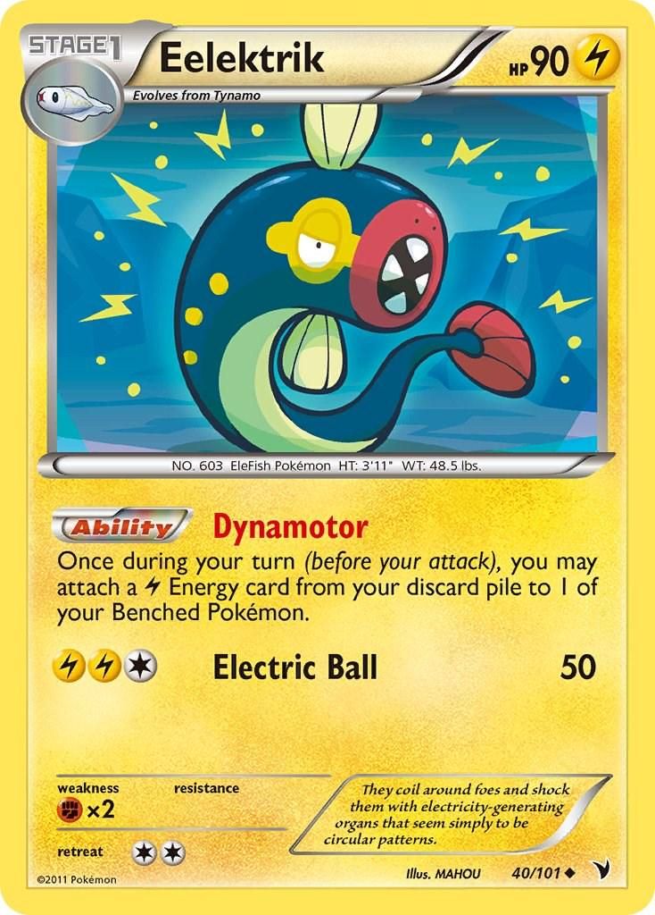 PSA 10 Eelektrik Noble Victories graded Pokémon card