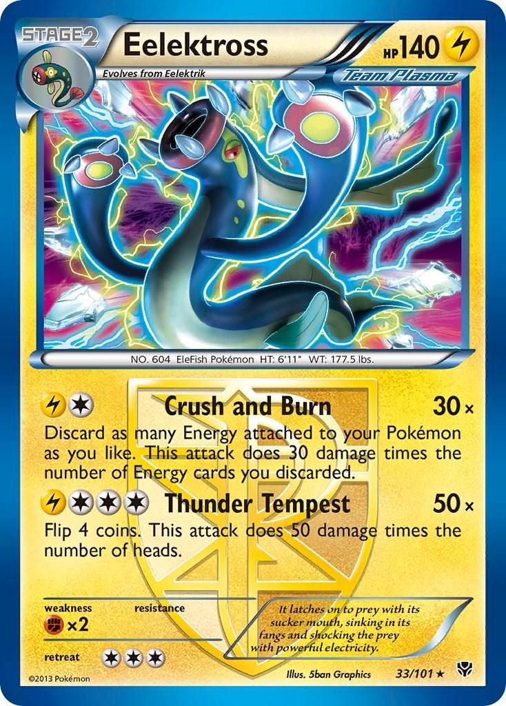 PSA 10 Eelektross Plasma Freeze graded Pokémon card