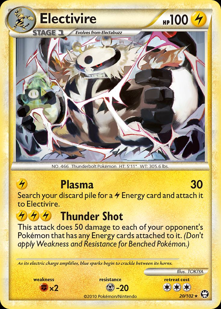PSA 10 Electivire Triumphant graded Pokémon card