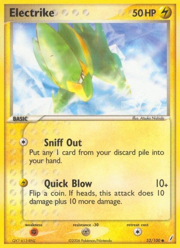 PSA 10 Electrike Power Keepers graded Pokémon card
