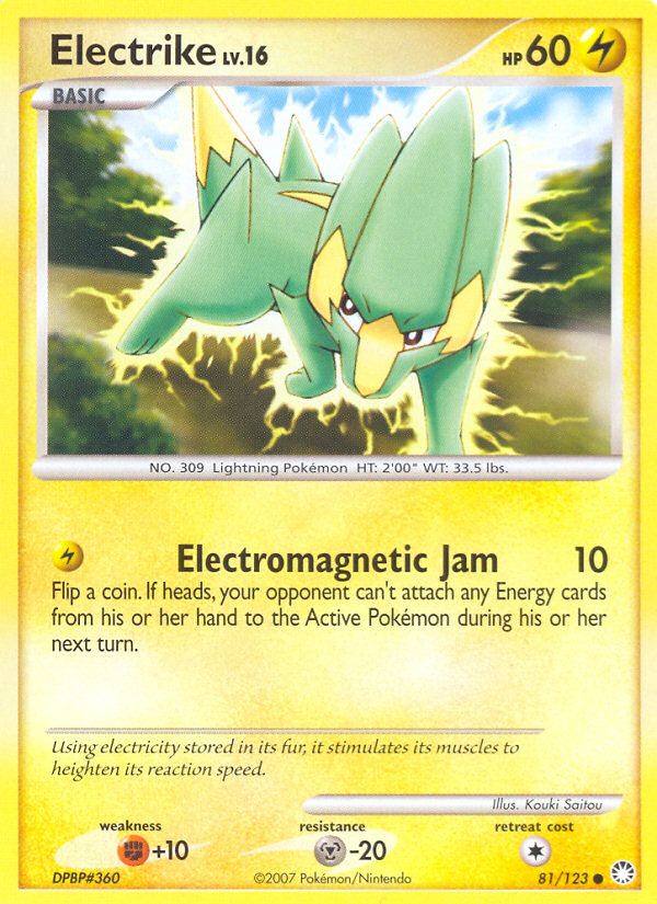 PSA 10 Electrike Mysterious Treasures graded Pokémon card