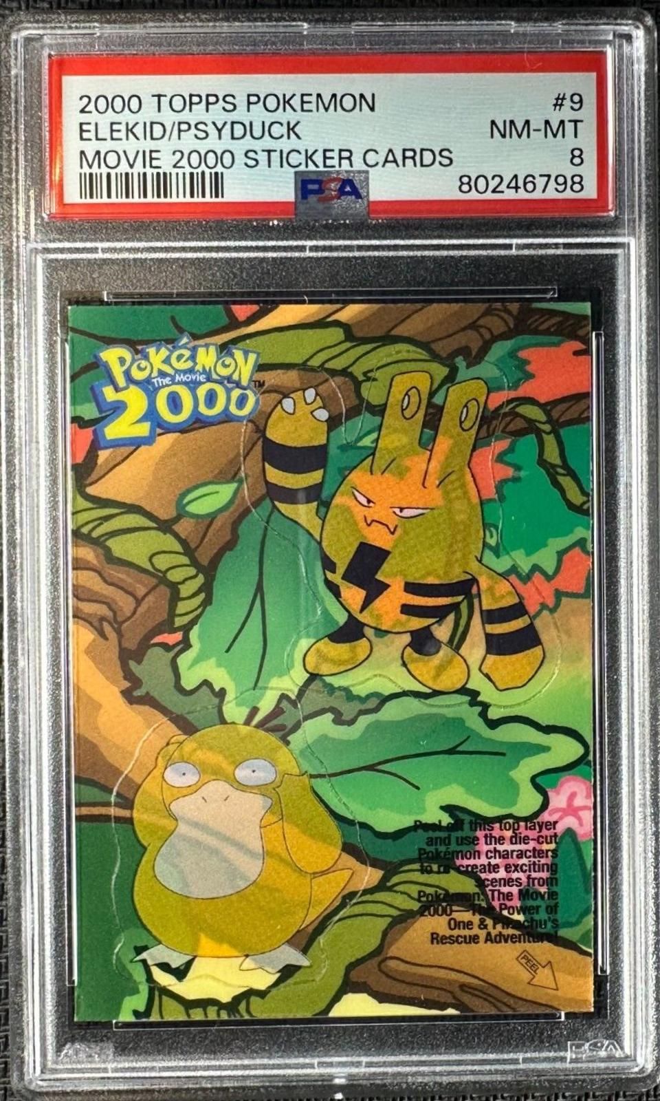 PSA 10 Elekid Pokémon Card Fan Club graded Pokémon card