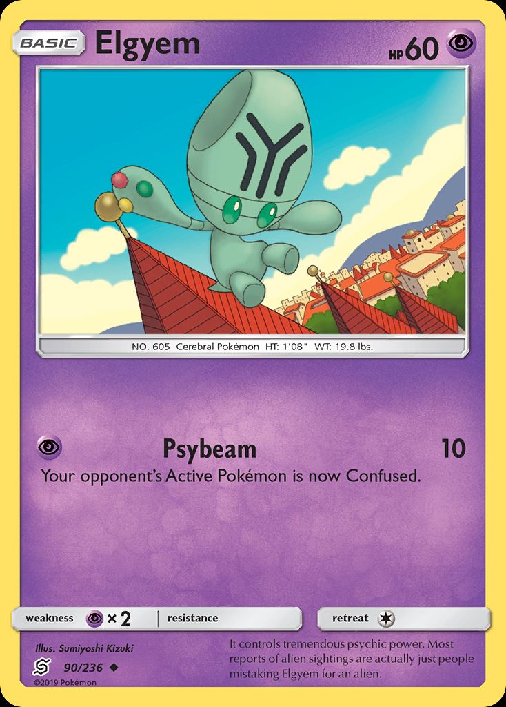 PSA 10 Elgyem Unbroken Bonds graded Pokémon card