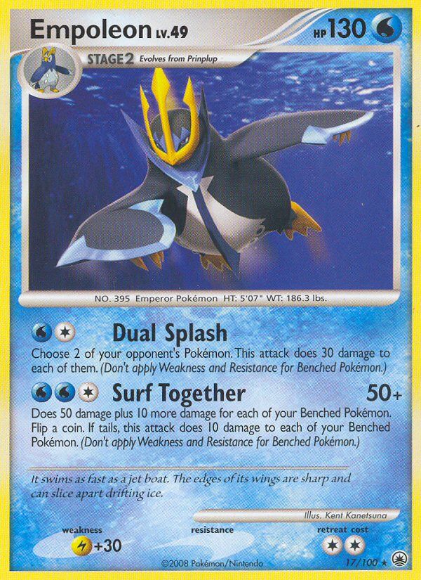 PSA 10 Empoleon Majestic Dawn graded Pokémon card