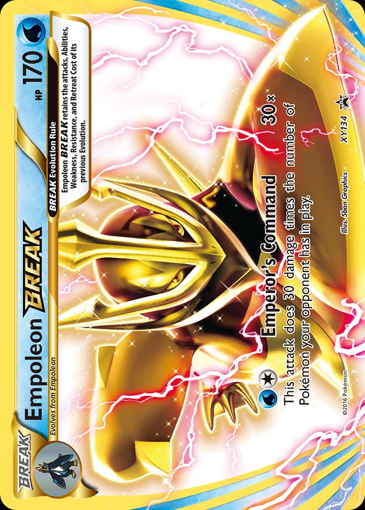 PSA 10 Empoleon XY Black Star Promos graded Pokémon card