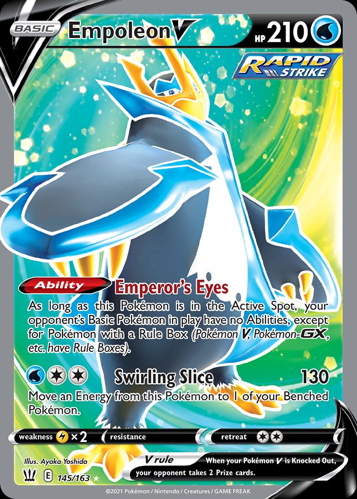 PSA 10 Empoleon Battle Styles graded Pokémon card