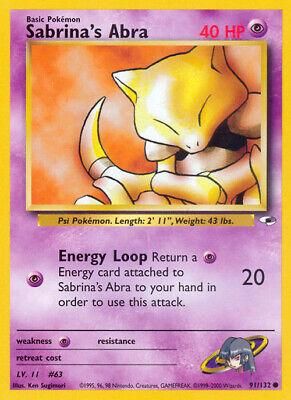 PSA 10 Sabrina's Fearow Gym Heroes graded Pokémon card