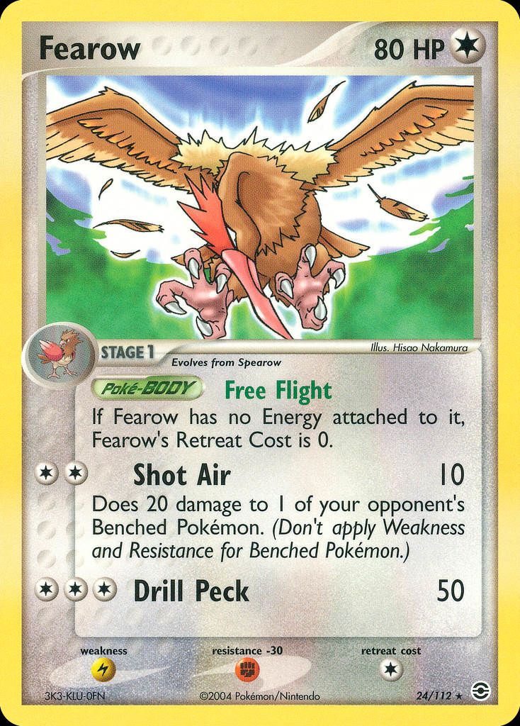PSA 10 Fearow EX FireRed and LeafGreen graded Pokémon card