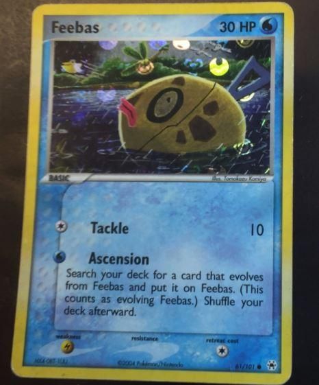 PSA 10 Feebas EX Hidden Legends graded Pokémon card