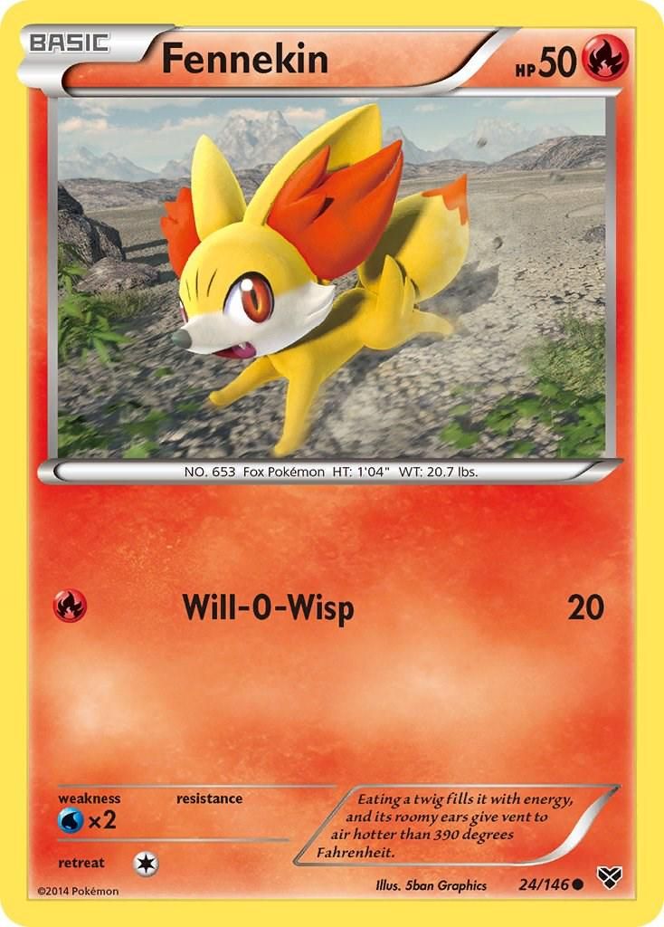 PSA 10 Fennekin Sun & Moon graded Pokémon card