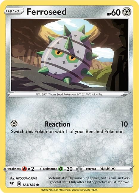 PSA 10 Ferroseed Battle Styles graded Pokémon card