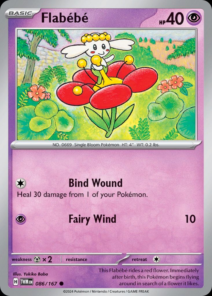 PSA 10 Flabébé Surging Sparks graded Pokémon card