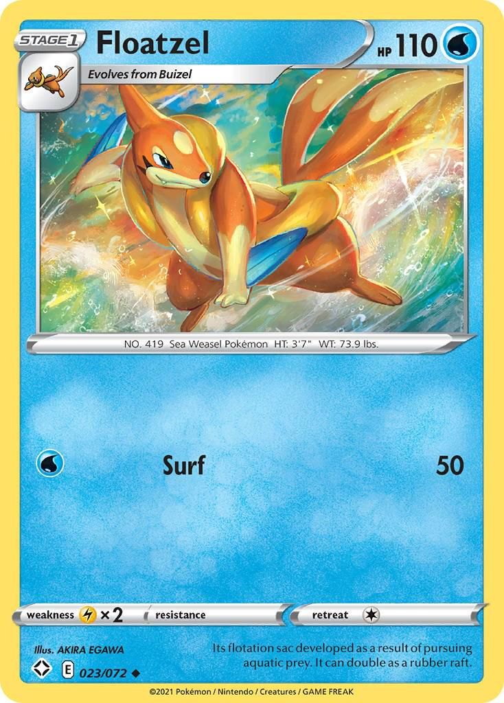 PSA 10 Floatzel Mysterious Treasures graded Pokémon card