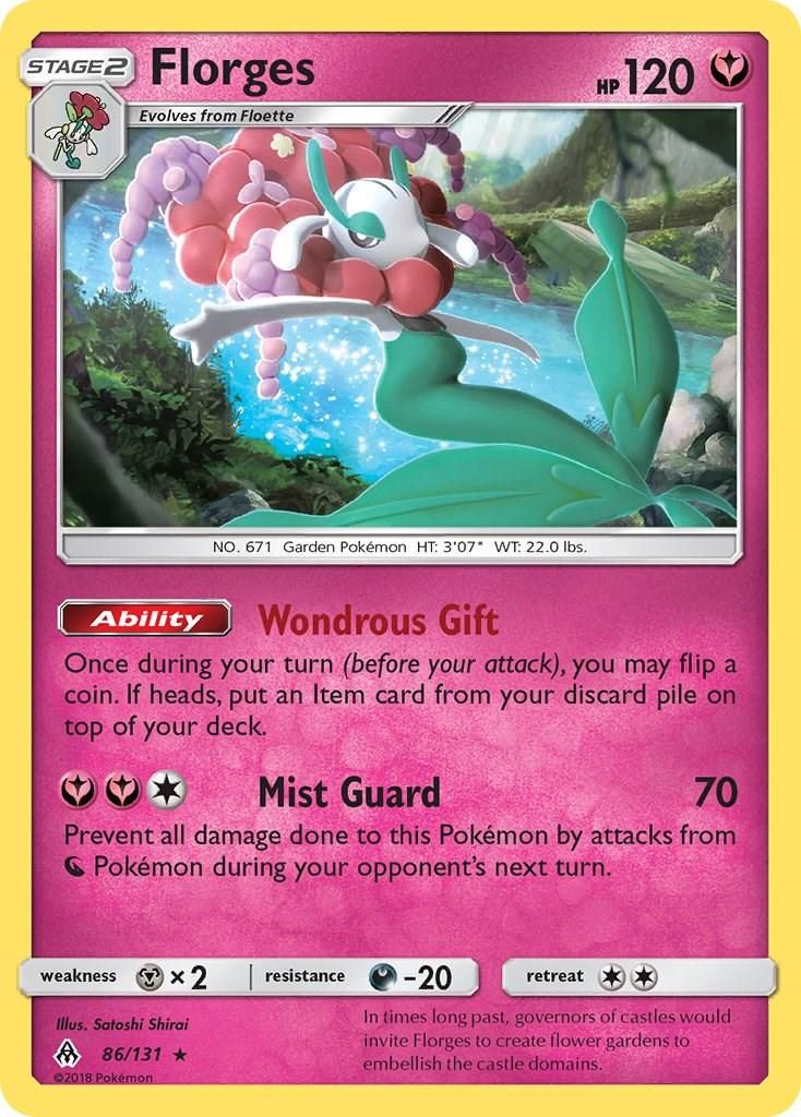 PSA 10 Florges Steam Siege graded Pokémon card