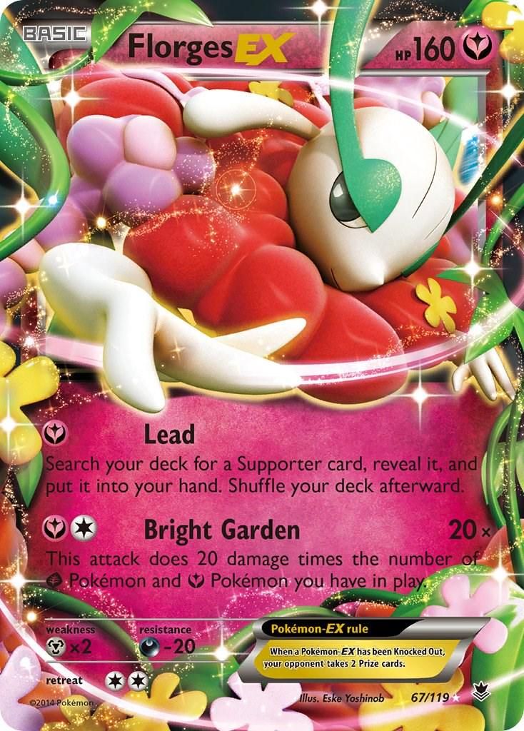 PSA 10 Florges Phantom Forces graded Pokémon card