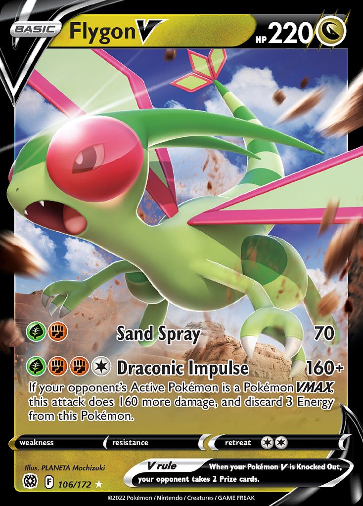 PSA 10 Flygon Darkness Ablaze graded Pokémon card