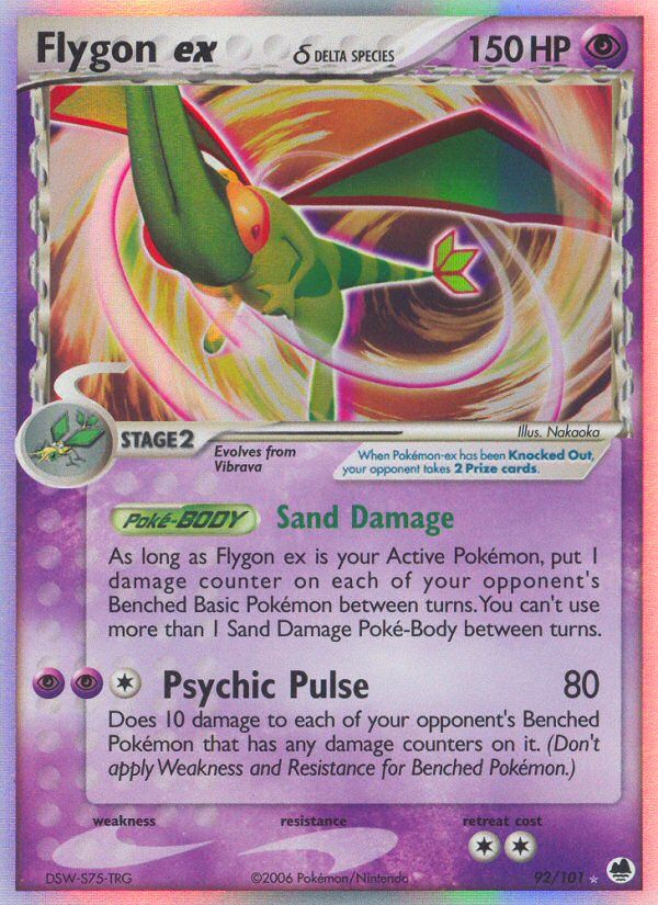 PSA 10 Flygon Dragon Frontiers graded Pokémon card