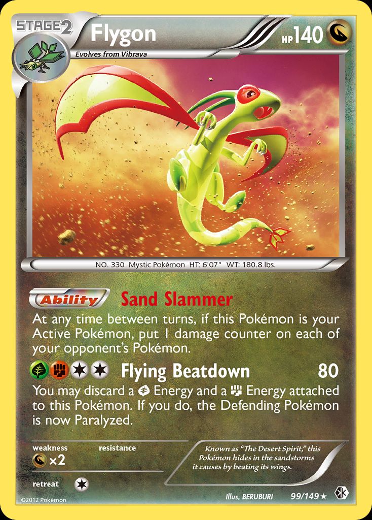 PSA 10 Flygon Boundaries Crossed graded Pokémon card