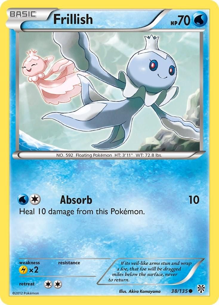 PSA 10 Frillish Legendary Treasures graded Pokémon card