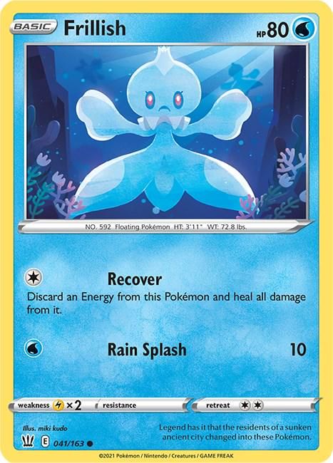 PSA 10 Frillish Team Plasma Battle Gift Set graded Pokémon card