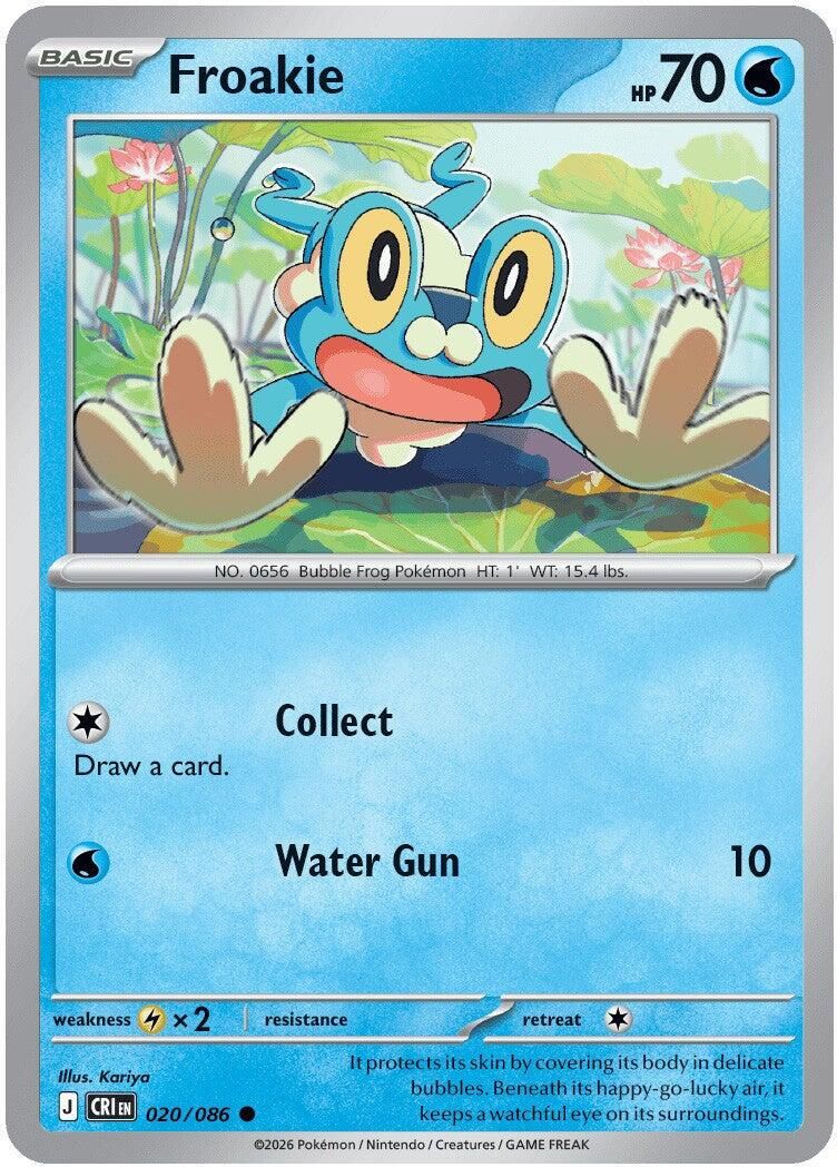 PSA 10 Froakie Triplet Beat graded Pokémon card