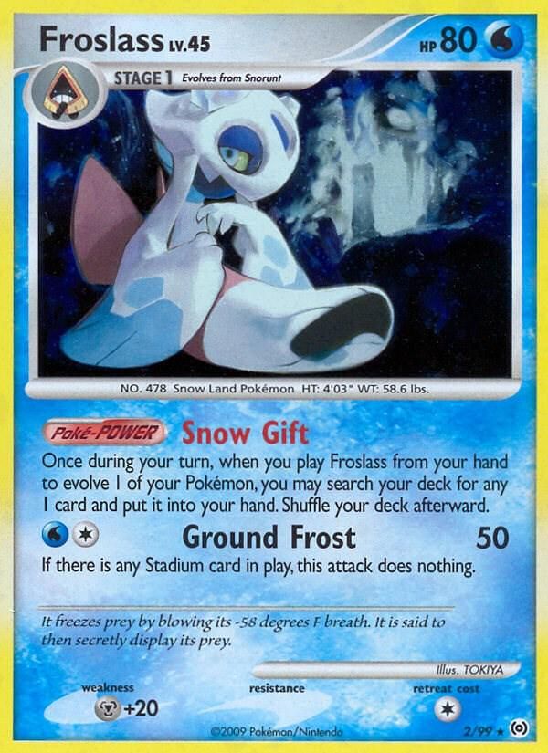 PSA 10 Froslass Arceus graded Pokémon card