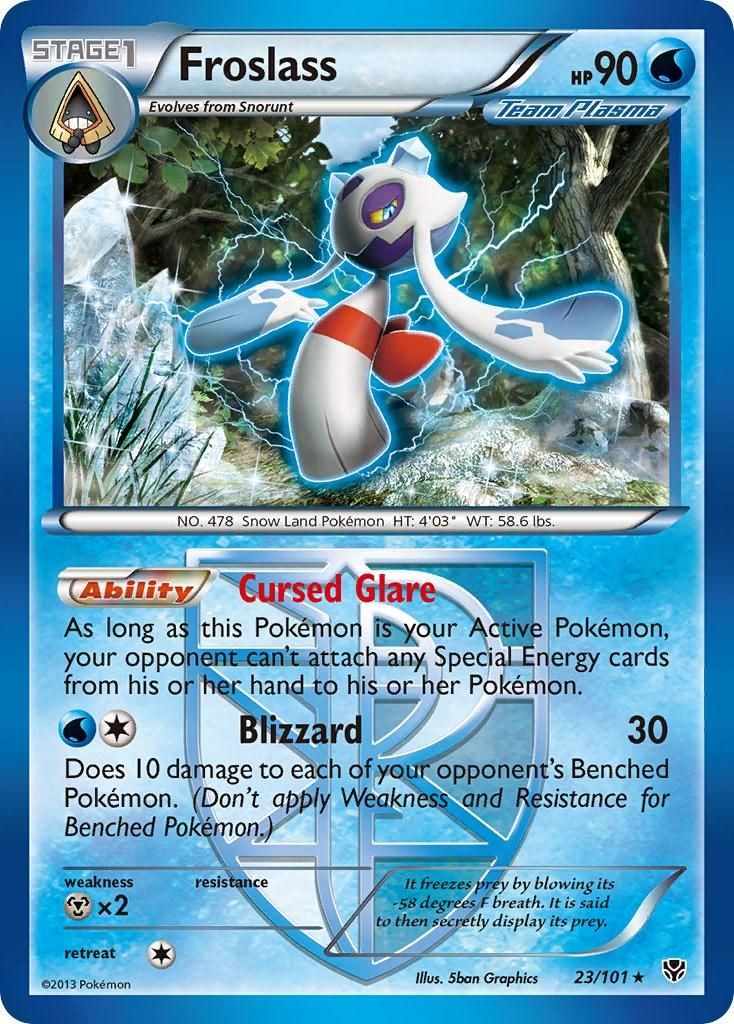 PSA 10 Froslass Mysterious Treasures graded Pokémon card