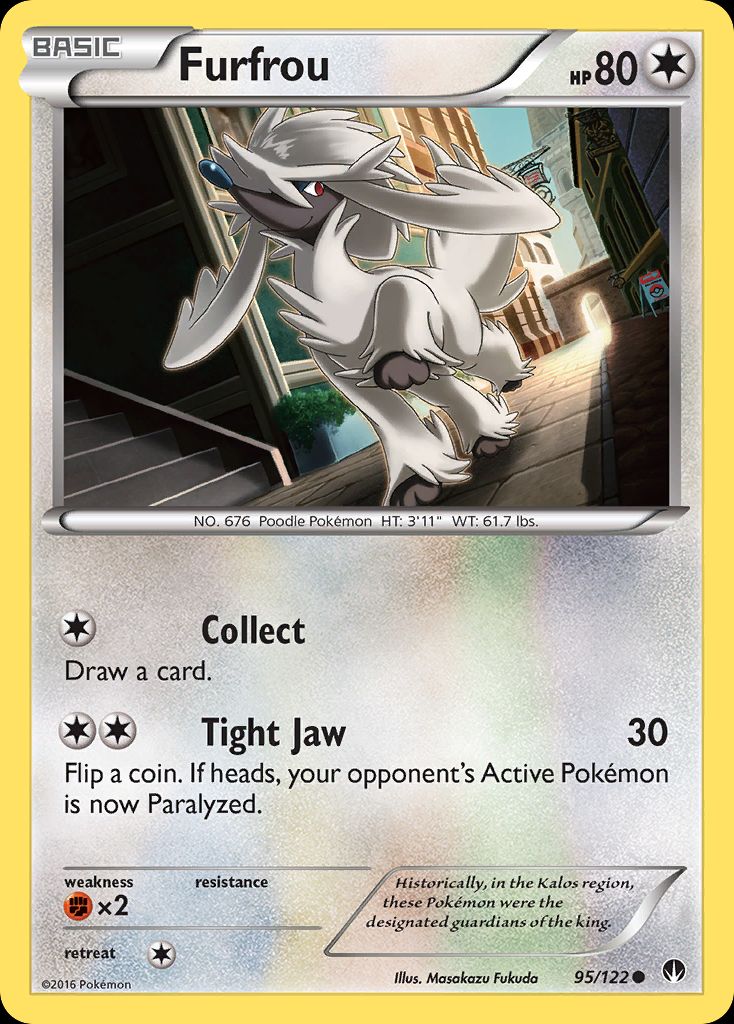 PSA 10 Furfrou Phantom Forces graded Pokémon card