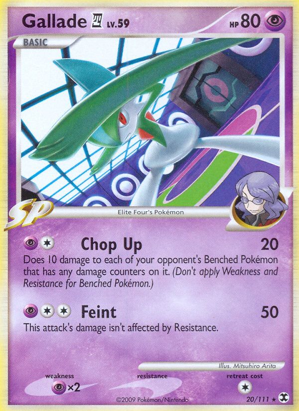 PSA 10 Gallade Rising Rivals graded Pokémon card