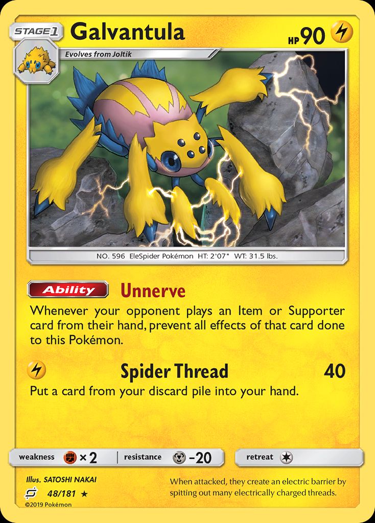 PSA 10 Galvantula Astral Radiance graded Pokémon card