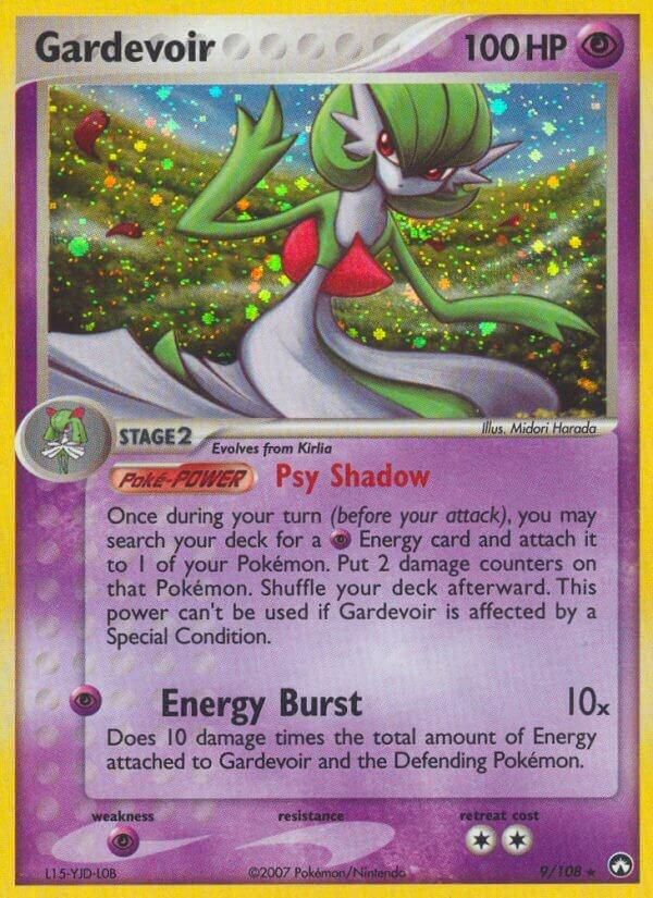 PSA 10 Gardevoir EX Power Keepers graded Pokémon card