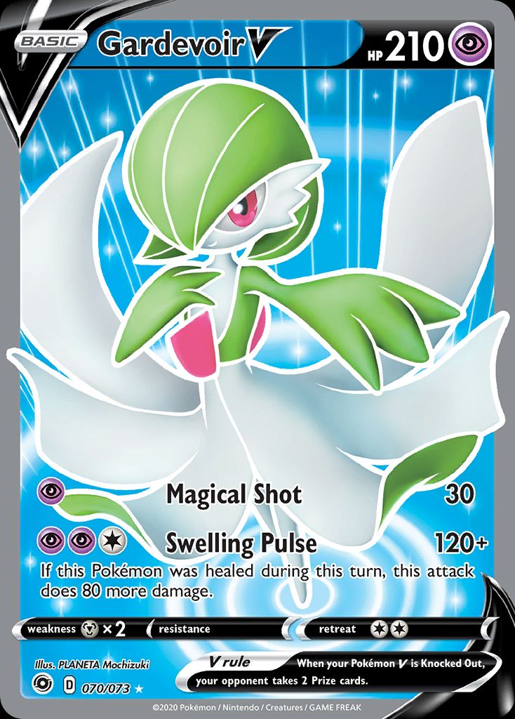 PSA 10 Gardevoir Champion's Path graded Pokémon card