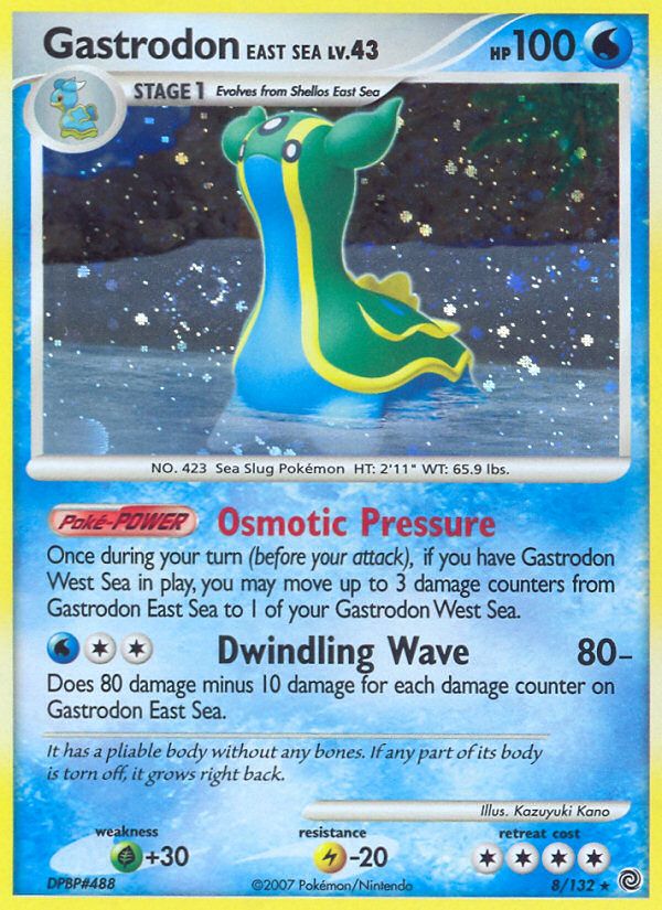 PSA 10 Gastrodon Secret Wonders graded Pokémon card