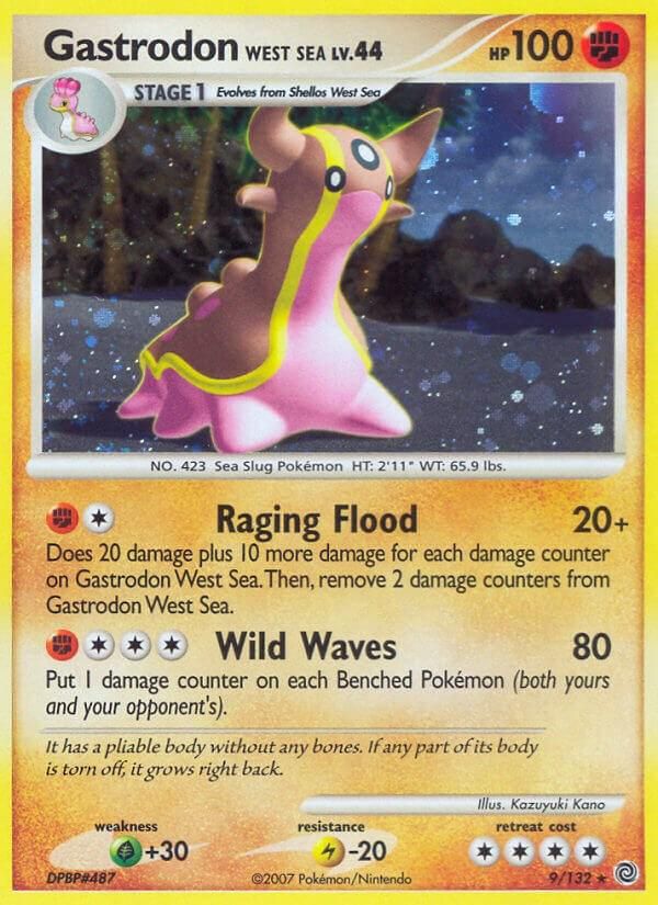 PSA 10 Gastrodon Secret Wonders graded Pokémon card