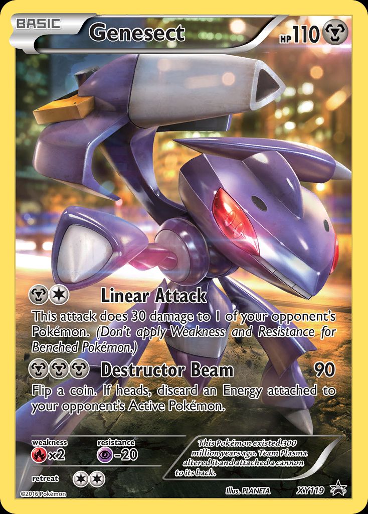 PSA 10 Genesect XY Black Star Promos graded Pokémon card