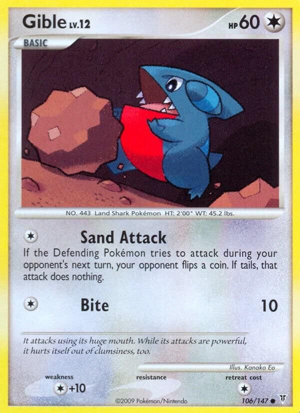 PSA 10 Gible Supreme Victors graded Pokémon card