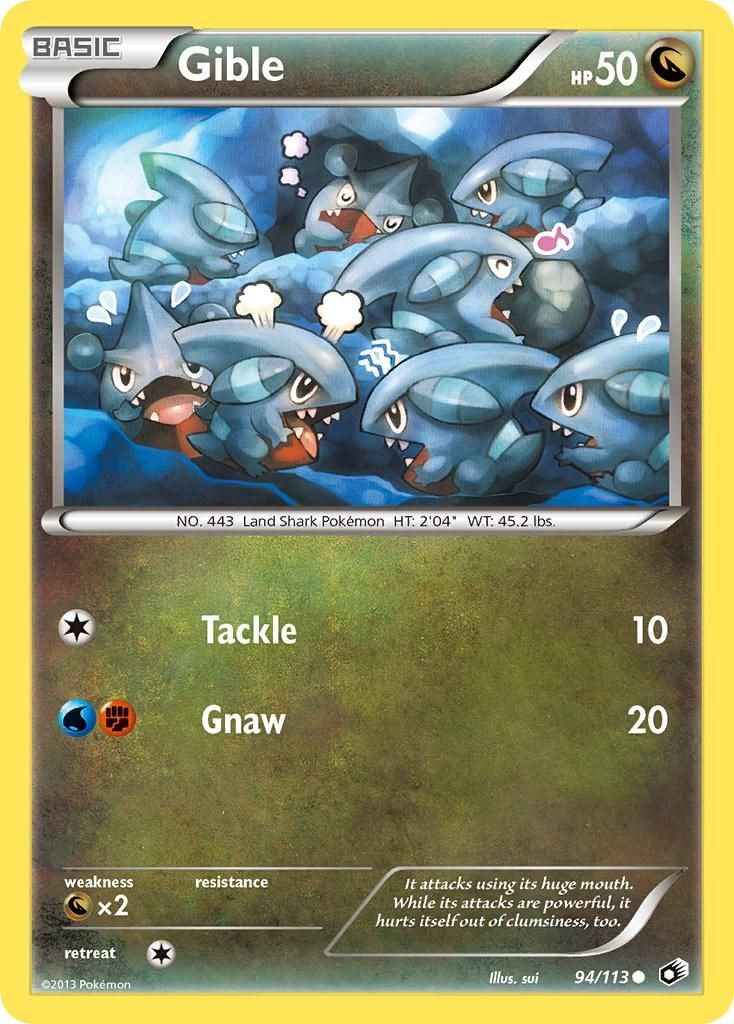 PSA 10 Gible Temporal Forces graded Pokémon card
