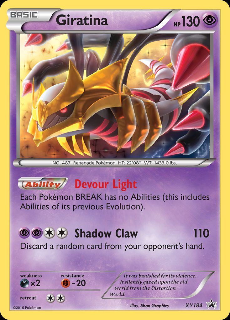 PSA 10 Giratina XY Black Star Promos graded Pokémon card